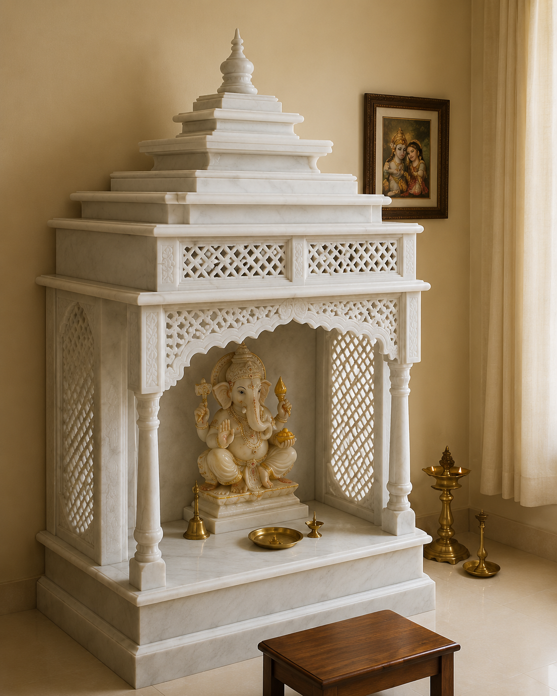 Large Marble Temples for Home and Office